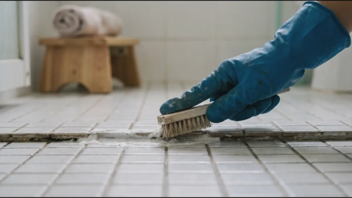 How to Clean Bathroom Tiles and Grout (Without Damage)